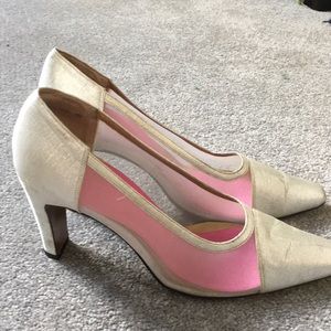 Vintage Silver Heels